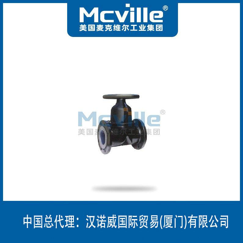 进口英标衬氟隔膜阀