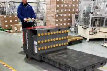 合肥搬易通MiMA电动叉车：ME100大吨位搬运车