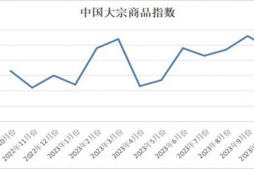 中国物流与采购联合会：10月份中国大宗商品指数为102.8% 环比下降0.8%