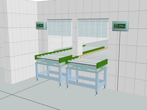 供应肉制品生产加工重量复核系统