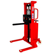 圆柱货叉半电动堆高机