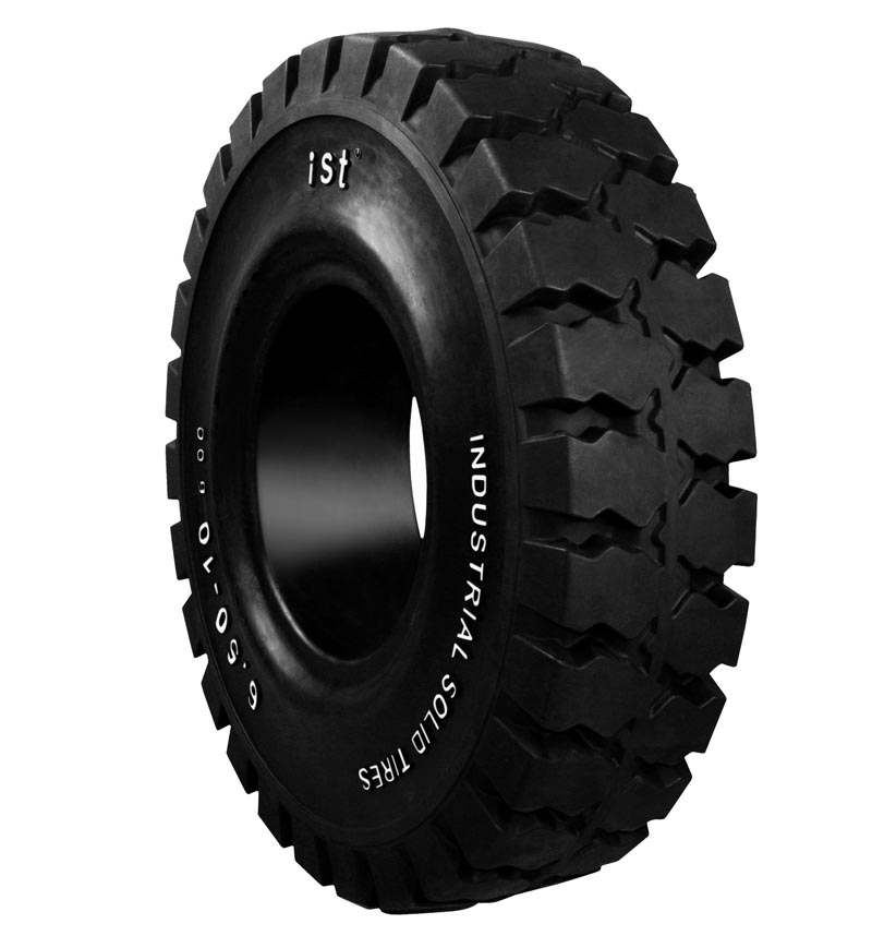 充气轮胎轮辋式实心轮胎