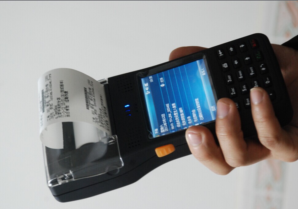 移动POS终端 RFID刷卡 热敏打印PDA 移动数据采集器 13.56手持机