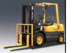 日本(TCM)FD25Z5内燃平衡重叉车