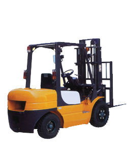 上海德摩柴油平衡重叉车