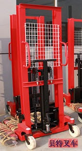 （叉车 1.5\搬运机\升高车\堆高车）液压手推堆高车（1.5吨）