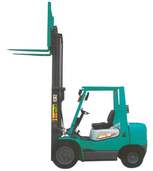 烟台市好马系列3吨轻型叉车