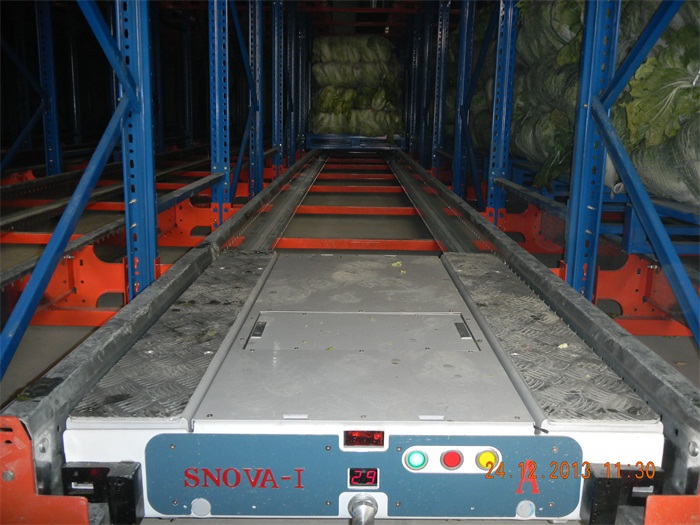 南京苏星低温穿梭车 穿梭式货架 自动化立体仓库仓储设备